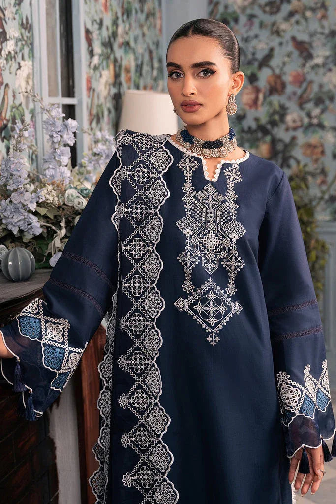 Rajbari | Chikankari Edition 24 | RJB-02 - Aqsa Fabrics