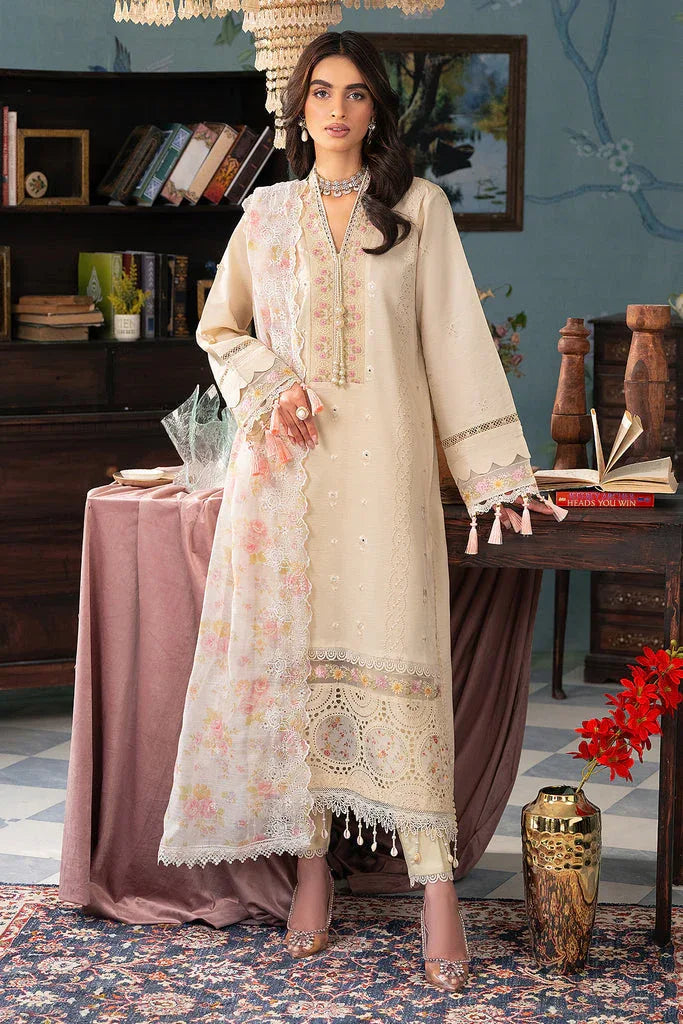 Rajbari | Chikankari Edition 24 | RJB-06 - Aqsa Fabrics