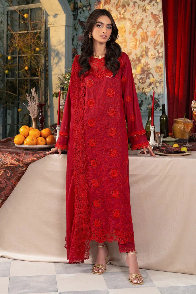 Rajbari | Chikankari Edition 24 | RJB-08 - Aqsa Fabrics