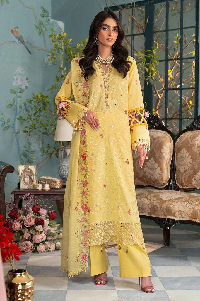 Rajbari | Chikankari Edition 24 | RJB-12 - Aqsa Fabrics