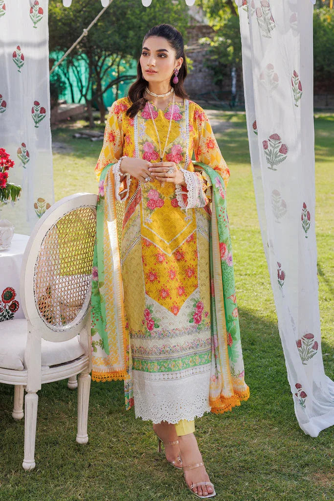 Rajbari | Exclusive Printkari 2024 | 1-A - Aqsa Fabrics