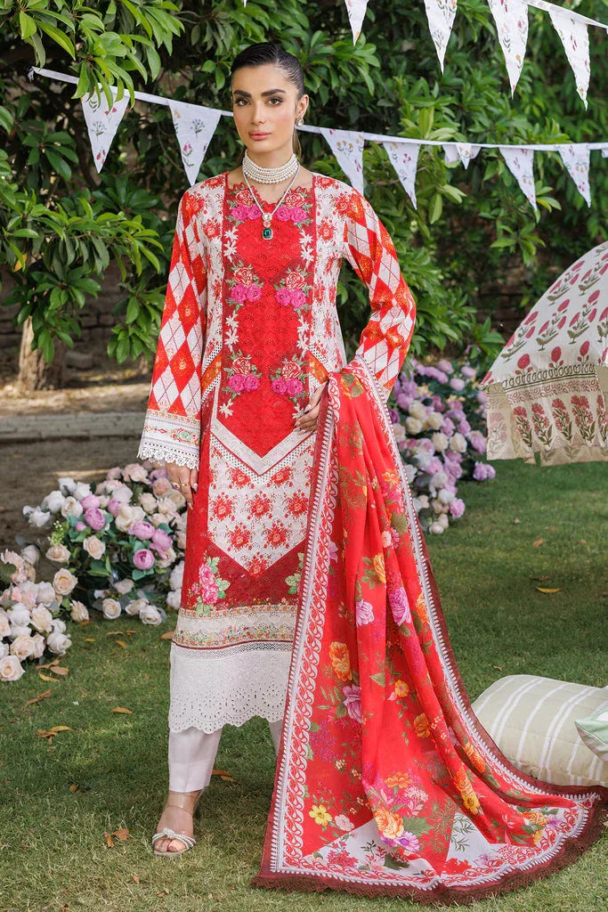 Rajbari | Exclusive Printkari 2024 | 1-B - Aqsa Fabrics