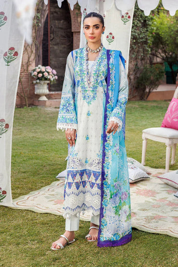 Rajbari | Exclusive Printkari 2024 | 4-B - Aqsa Fabrics