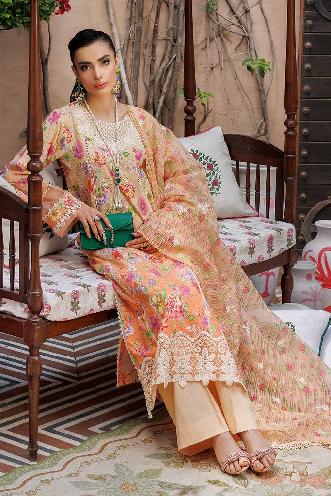 Rajbari | Exclusive Printkari 2024 | 6-A - Aqsa Fabrics