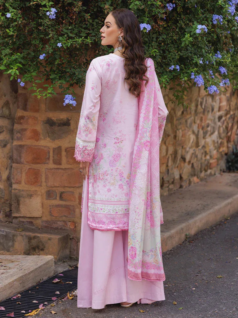 Rajbari | Floral Symphony Lawn 25 | RB-07 - Aqsa Fabrics