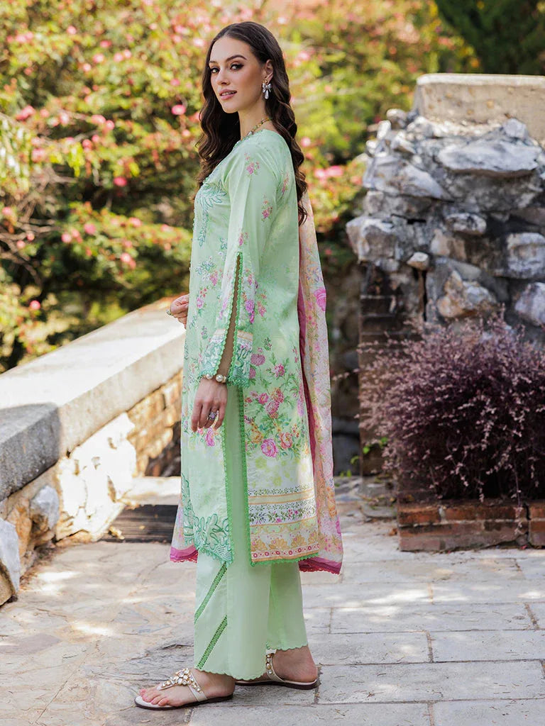 Rajbari | Floral Symphony Lawn 25 | RB-10 - Aqsa Fabrics