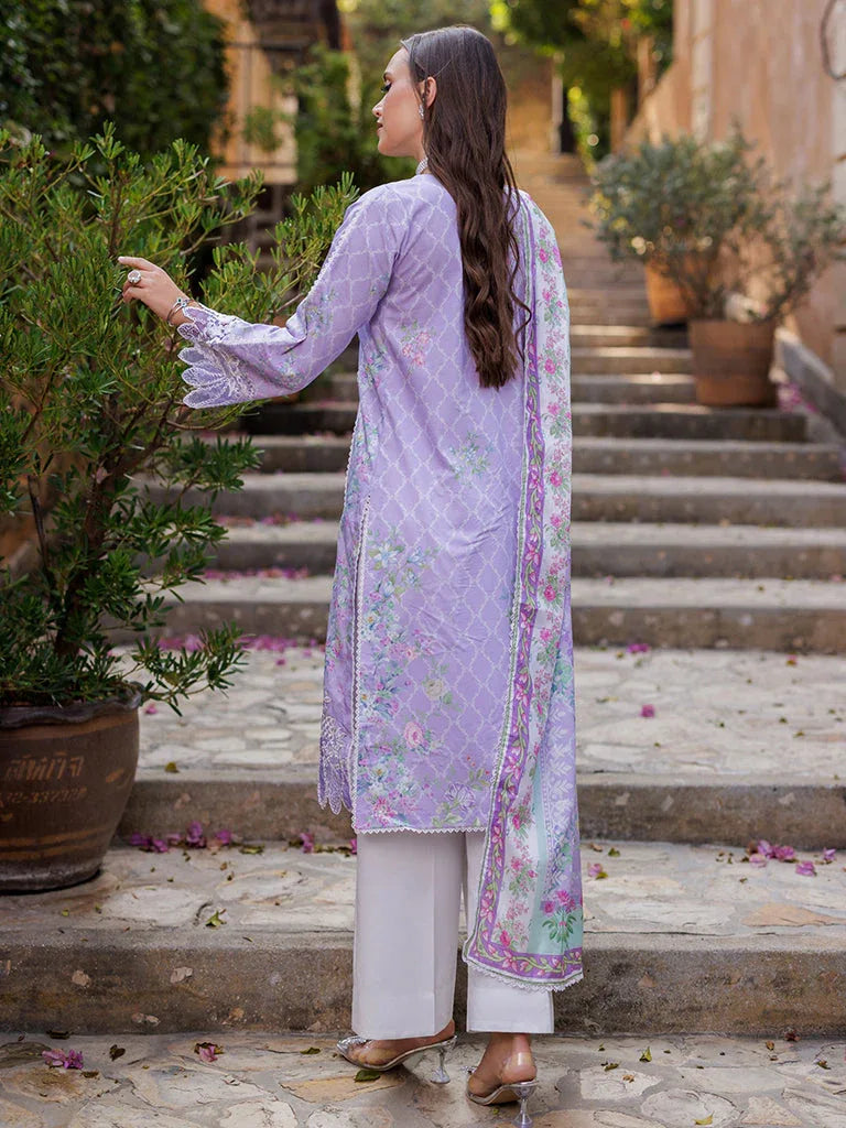Rajbari | Floral Symphony Lawn 25 | RB-11 - Aqsa Fabrics