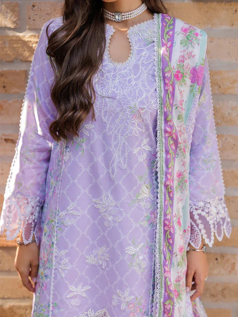 Rajbari | Floral Symphony Lawn 25 | RB-11 - Aqsa Fabrics