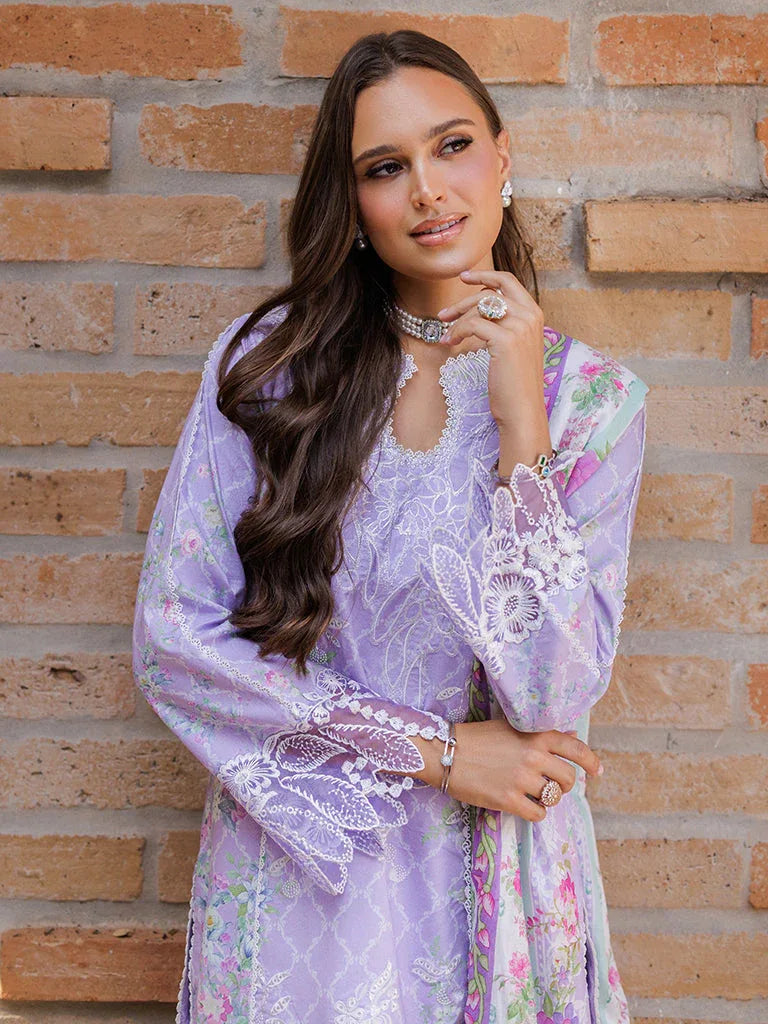 Rajbari | Floral Symphony Lawn 25 | RB-11 - Aqsa Fabrics
