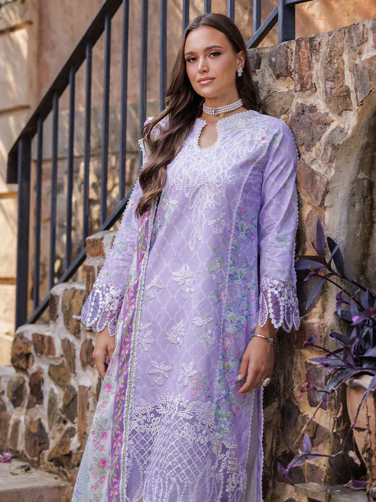 Rajbari | Floral Symphony Lawn 25 | RB-11 - Aqsa Fabrics