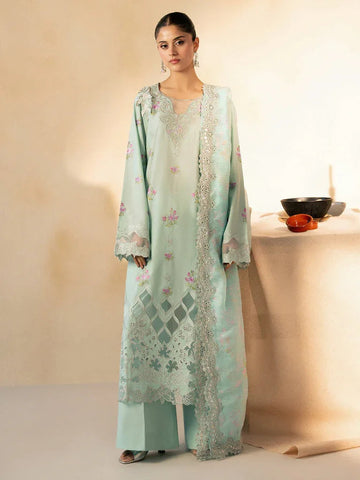 Rajbari | Jahaan Premium Festive Lawn | AALYA (Jahan) 4-A - Aqsa Fabrics