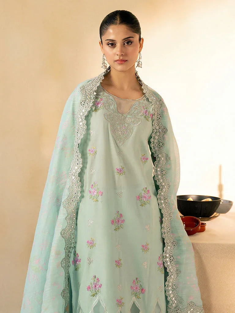 Rajbari | Jahaan Premium Festive Lawn | AALYA (Jahan) 4-A - Aqsa Fabrics
