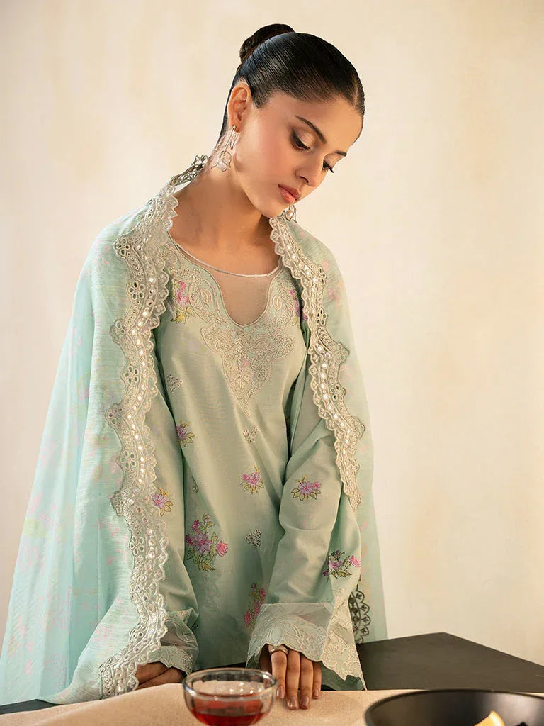 Rajbari | Jahaan Premium Festive Lawn | AALYA (Jahan) 4-A - Aqsa Fabrics