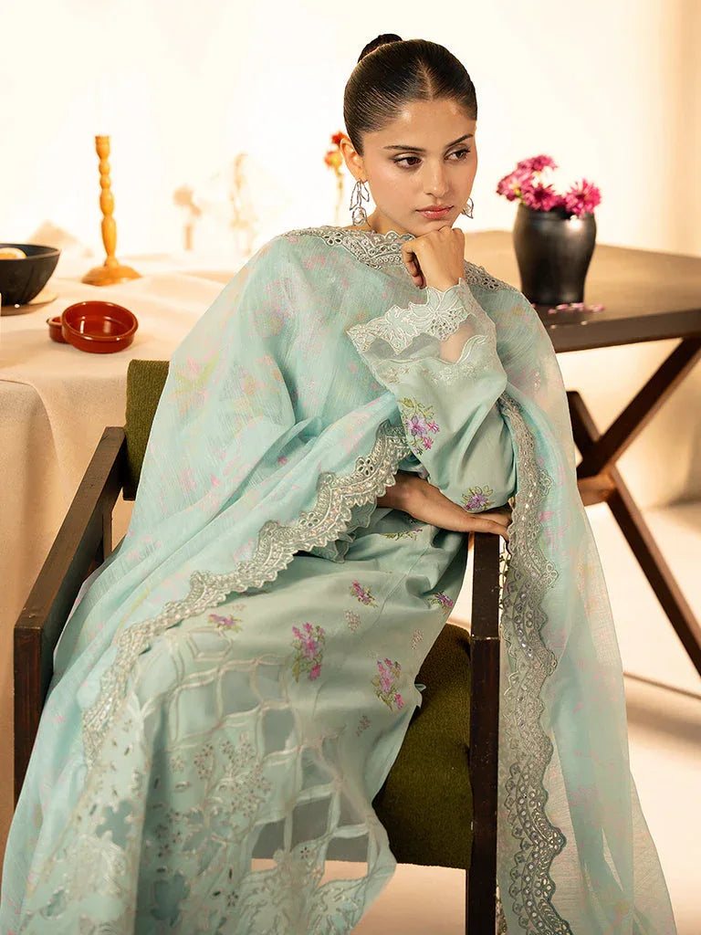 Rajbari | Jahaan Premium Festive Lawn | AALYA (Jahan) 4-A - Aqsa Fabrics