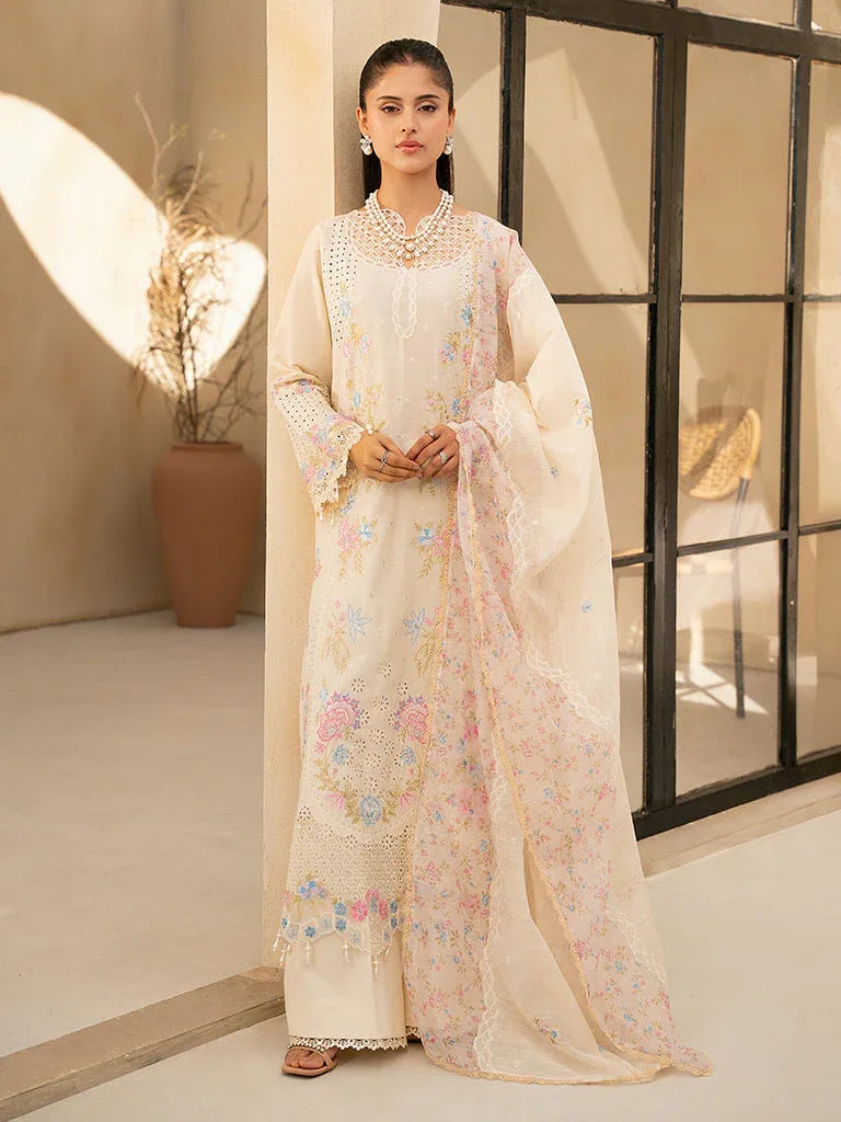Rajbari | Jahaan Premium Festive Lawn | AIRA (Jahan) 2-A - Aqsa Fabrics
