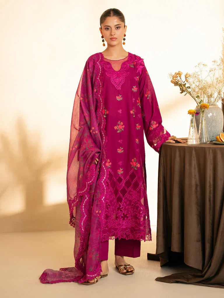 Rajbari | Jahaan Premium Festive Lawn | MAYA (Jahan) 4-B - Aqsa Fabrics
