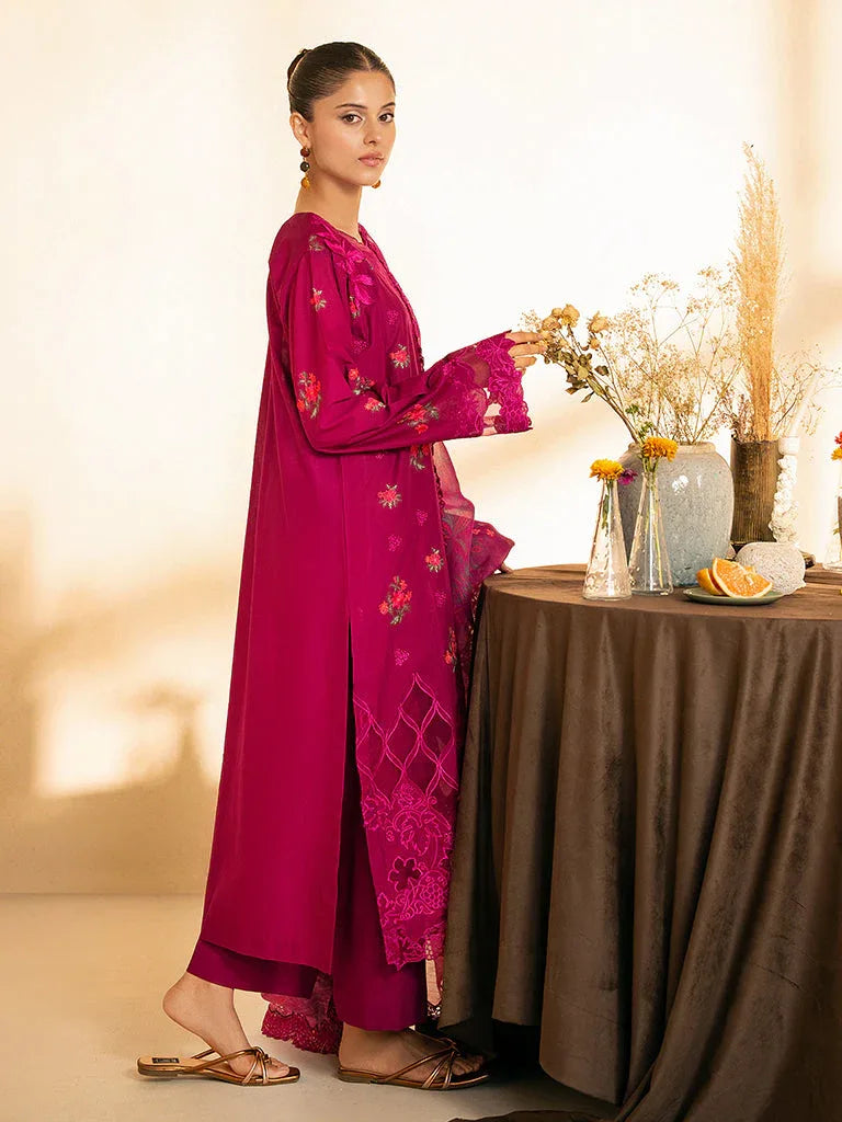 Rajbari | Jahaan Premium Festive Lawn | MAYA (Jahan) 4-B - Aqsa Fabrics
