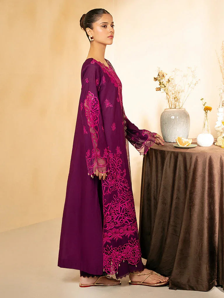 Rajbari | Jahaan Premium Festive Lawn | NORA (Jahan) 6-B - Aqsa Fabrics