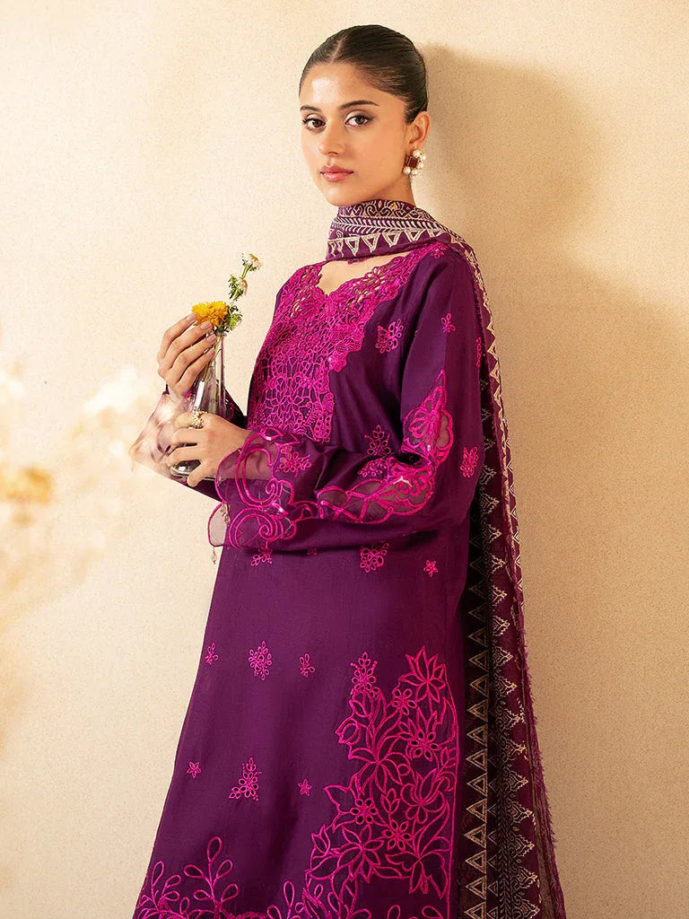 Rajbari | Jahaan Premium Festive Lawn | NORA (Jahan) 6-B - Aqsa Fabrics
