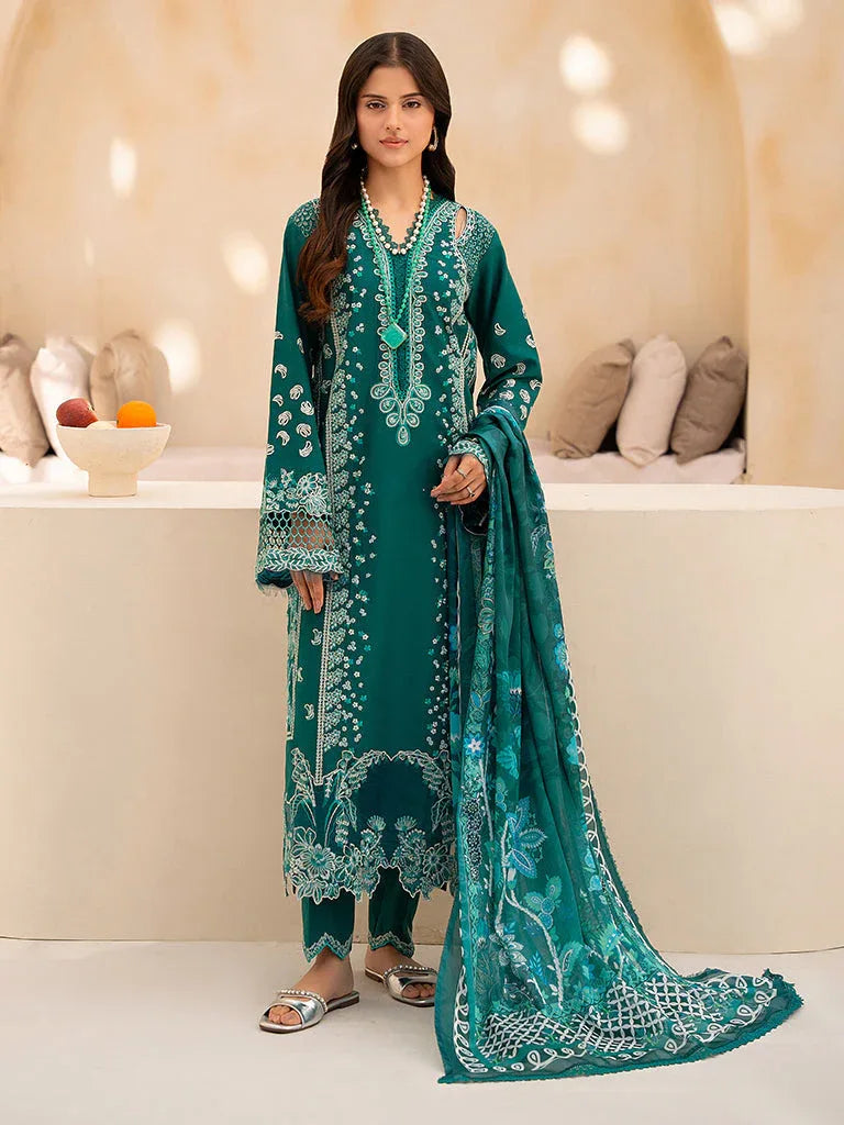 Rajbari | Jahaan Premium Festive Lawn | RINA (Jahan) 5-A - Aqsa Fabrics