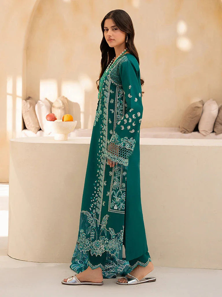 Rajbari | Jahaan Premium Festive Lawn | RINA (Jahan) 5-A - Aqsa Fabrics