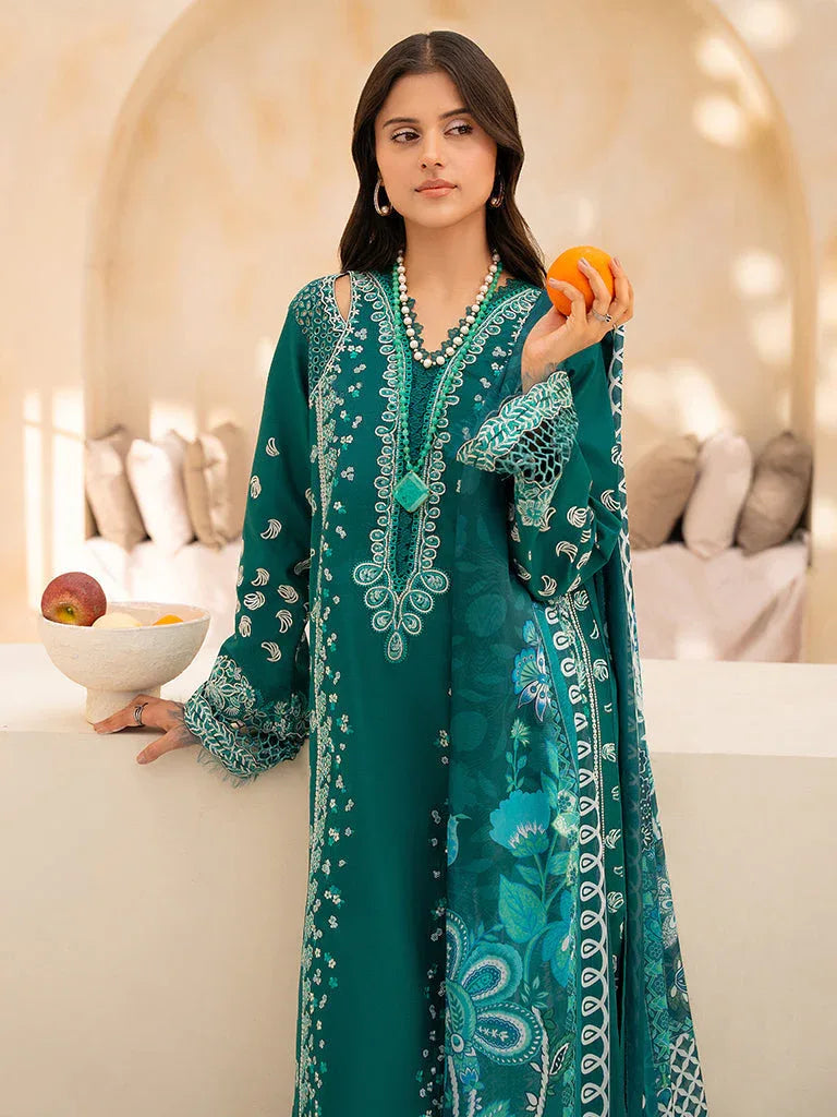 Rajbari | Jahaan Premium Festive Lawn | RINA (Jahan) 5-A - Aqsa Fabrics