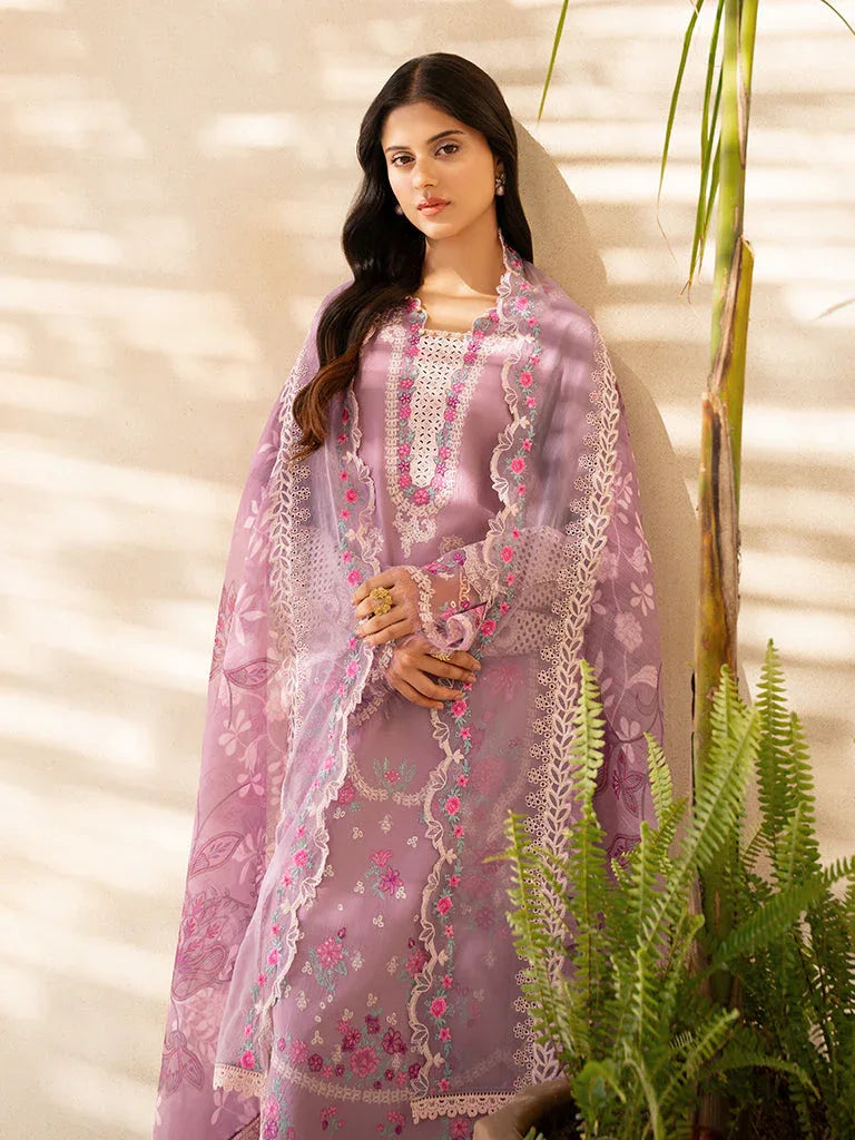 Rajbari | Jahaan Premium Festive Lawn | SILA (Jahan) 3-B - Aqsa Fabrics