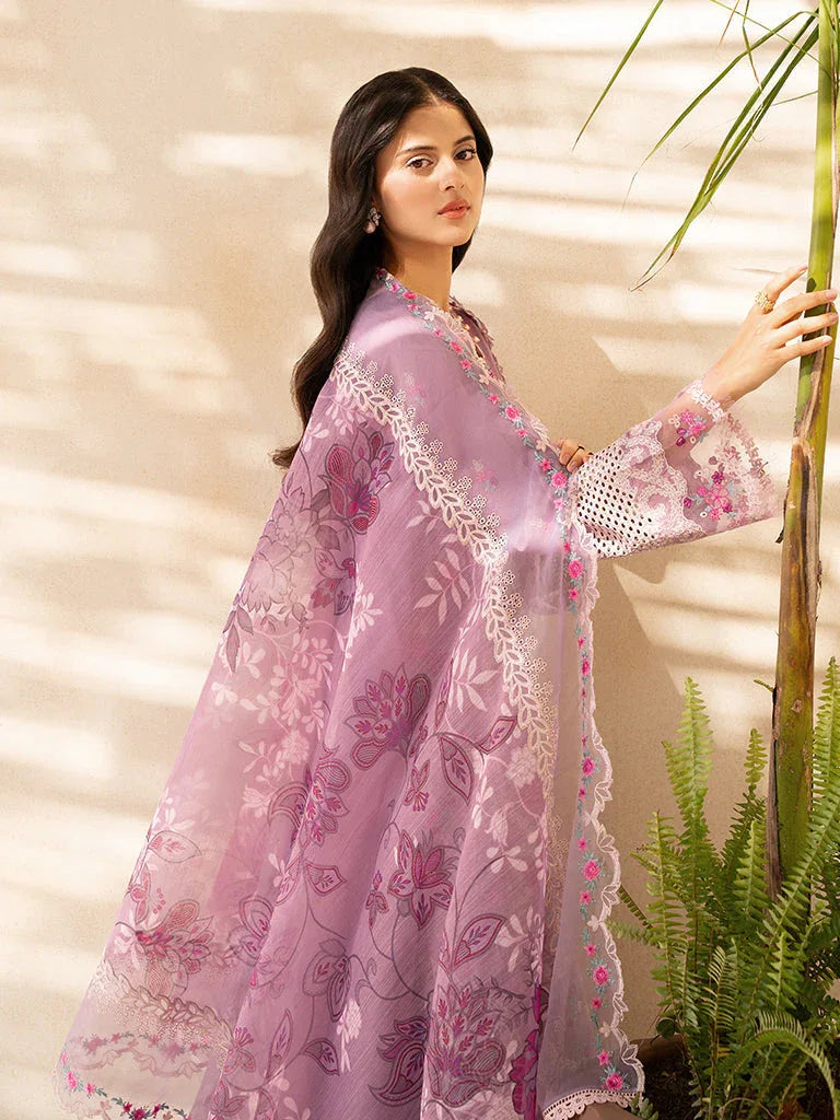 Rajbari | Jahaan Premium Festive Lawn | SILA (Jahan) 3-B - Aqsa Fabrics