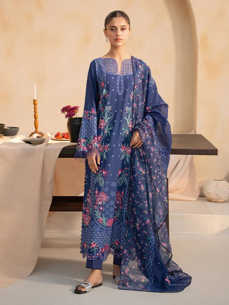 Rajbari | Jahaan Premium Festive Lawn | TALIAH (Jahan) 2-B - Aqsa Fabrics
