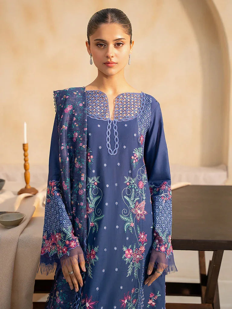 Rajbari | Jahaan Premium Festive Lawn | TALIAH (Jahan) 2-B - Aqsa Fabrics