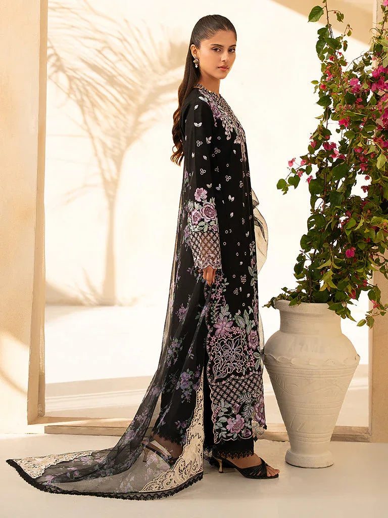Rajbari | Jahaan Premium Festive Lawn | VERA (Jahan) 1-A - Aqsa Fabrics