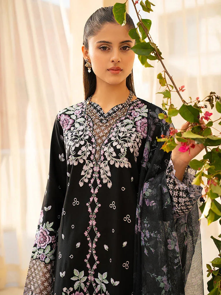 Rajbari | Jahaan Premium Festive Lawn | VERA (Jahan) 1-A - Aqsa Fabrics