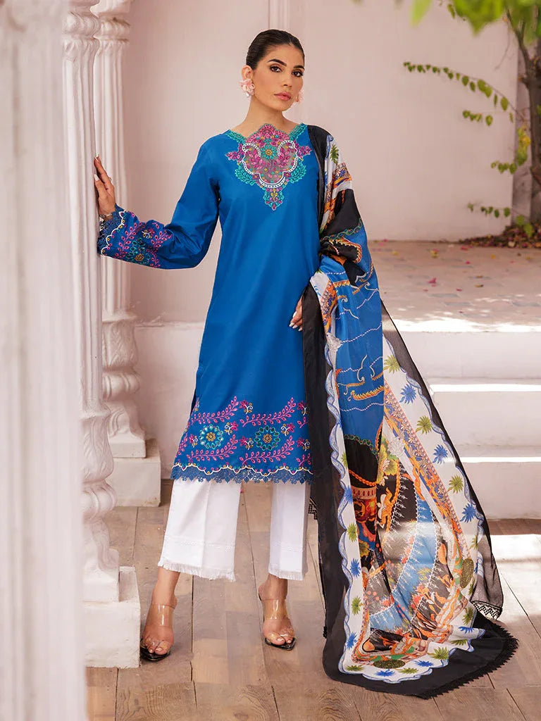 Rajbari | Nissa Chikankari Edition 25 | D# - 04 - Aqsa Fabrics