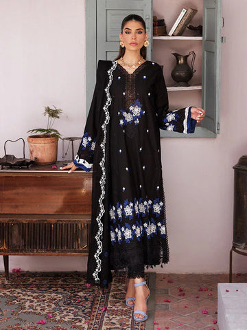 Rajbari | Nissa Chikankari Edition 25 | D# - 08 - Aqsa Fabrics