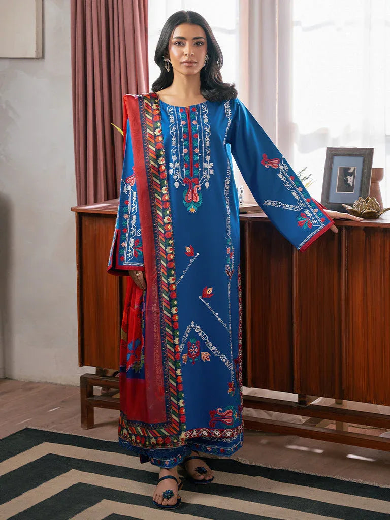 Rajbari | Parisa Premium Summer Edit | A - 09 - Aqsa Fabrics