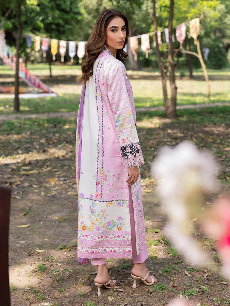 Rajbari | Schiffli Printkari Exclusive | Schiffli Printkari - 01 - Aqsa Fabrics