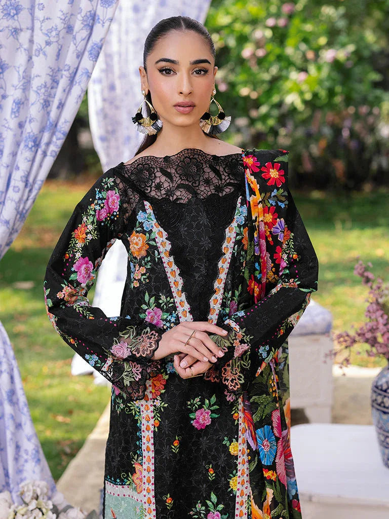 Rajbari | Schiffli Printkari Exclusive | Schiffli Printkari - 03 - Aqsa Fabrics