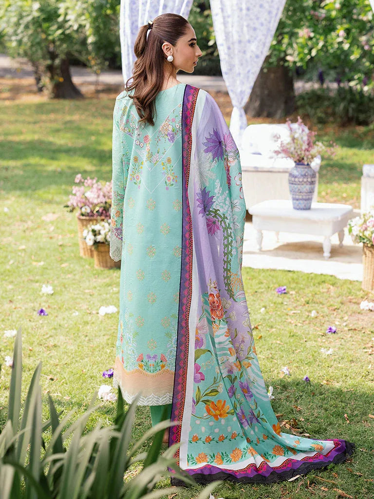Rajbari | Schiffli Printkari Exclusive | Schiffli Printkari - 05 - Aqsa Fabrics