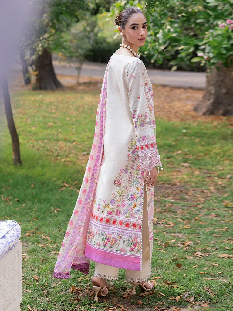 Rajbari | Schiffli Printkari Exclusive | Schiffli Printkari - 07 - Aqsa Fabrics