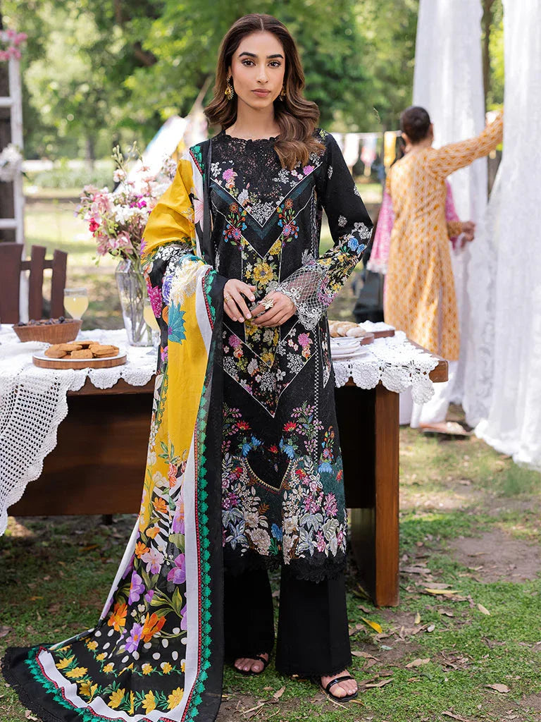 Rajbari | Schiffli Printkari Exclusive | Schiffli Printkari - 10 - Aqsa Fabrics
