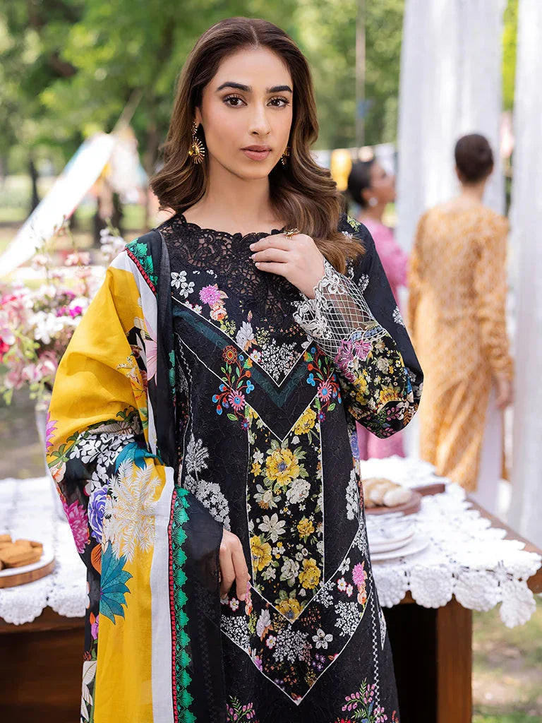 Rajbari | Schiffli Printkari Exclusive | Schiffli Printkari - 10 - Aqsa Fabrics