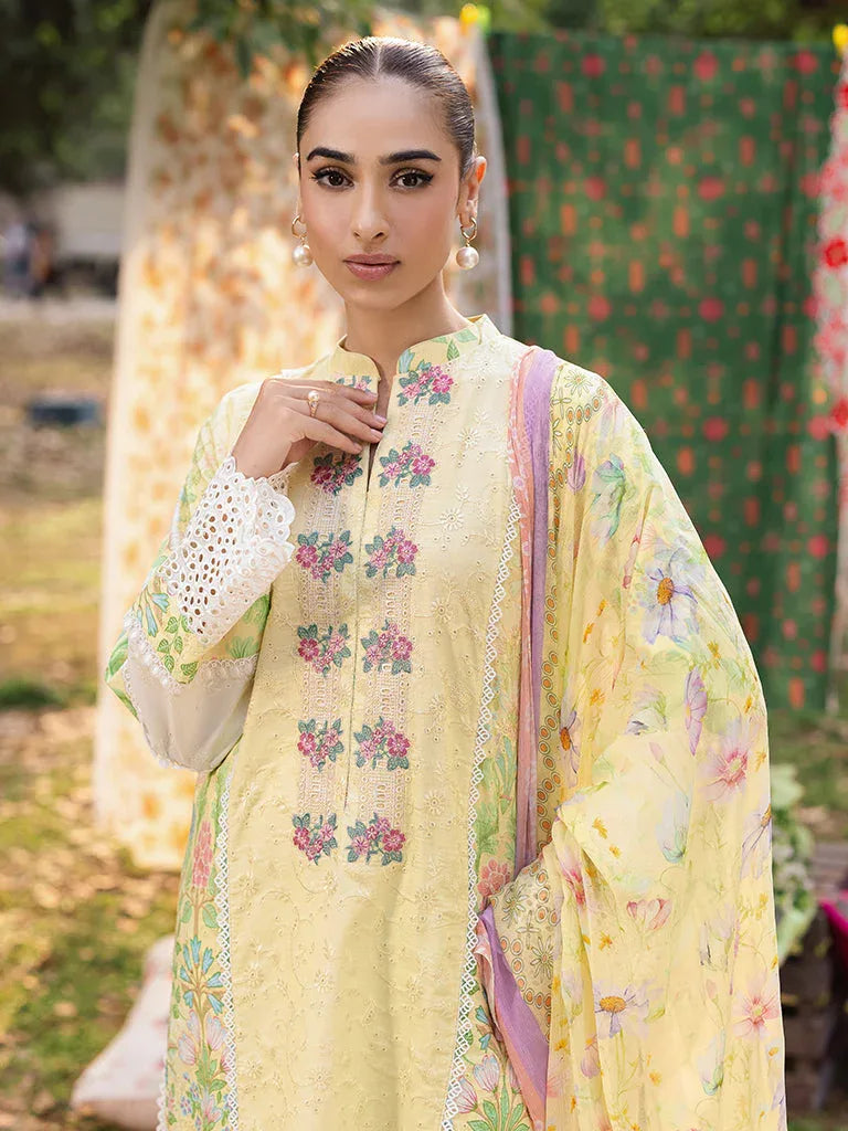 Rajbari | Schiffli Printkari Exclusive | Schiffli Printkari - 11 - Aqsa Fabrics