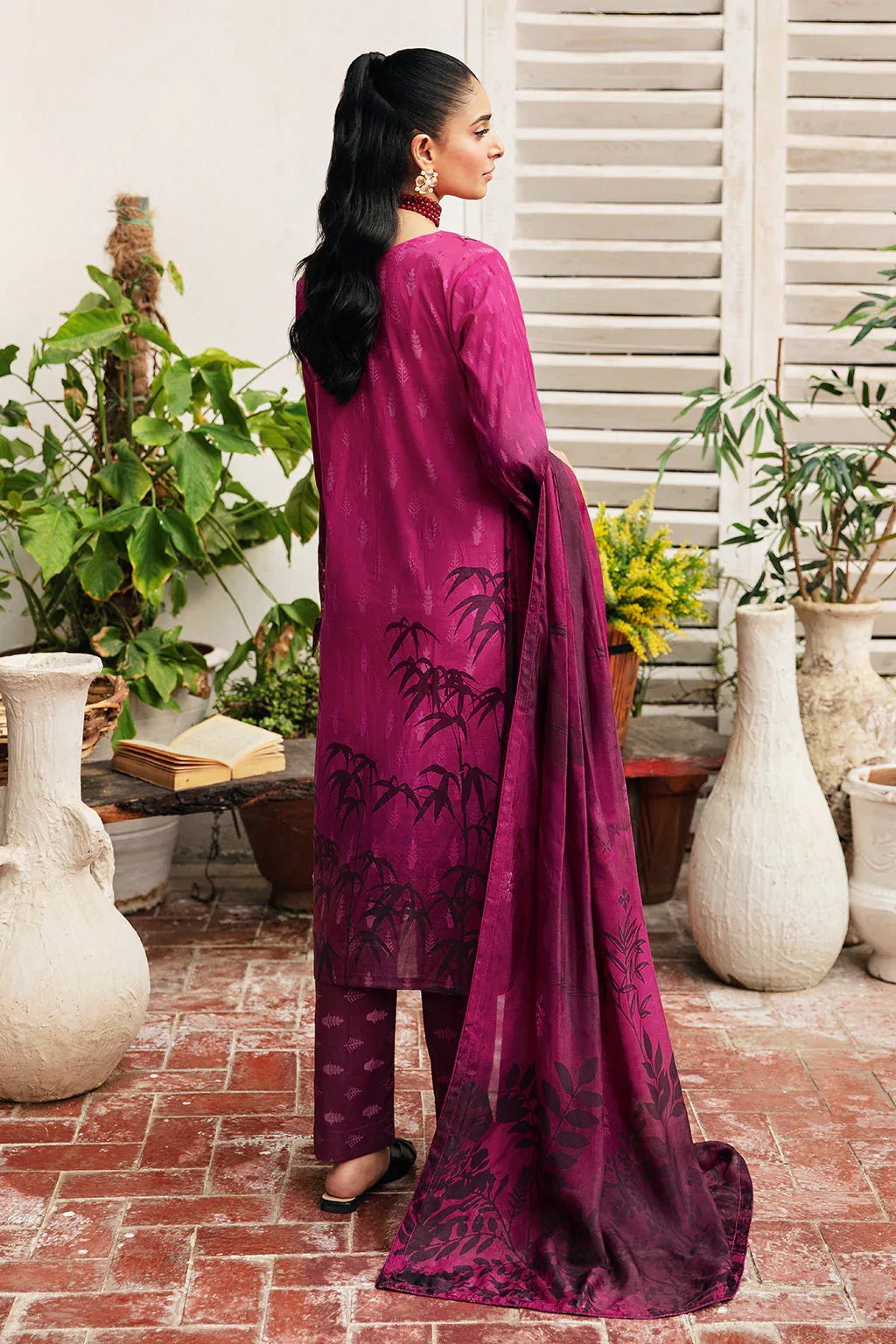 Ramsha | Rangrez Lawn Collection | N-408 - Aqsa Fabrics
