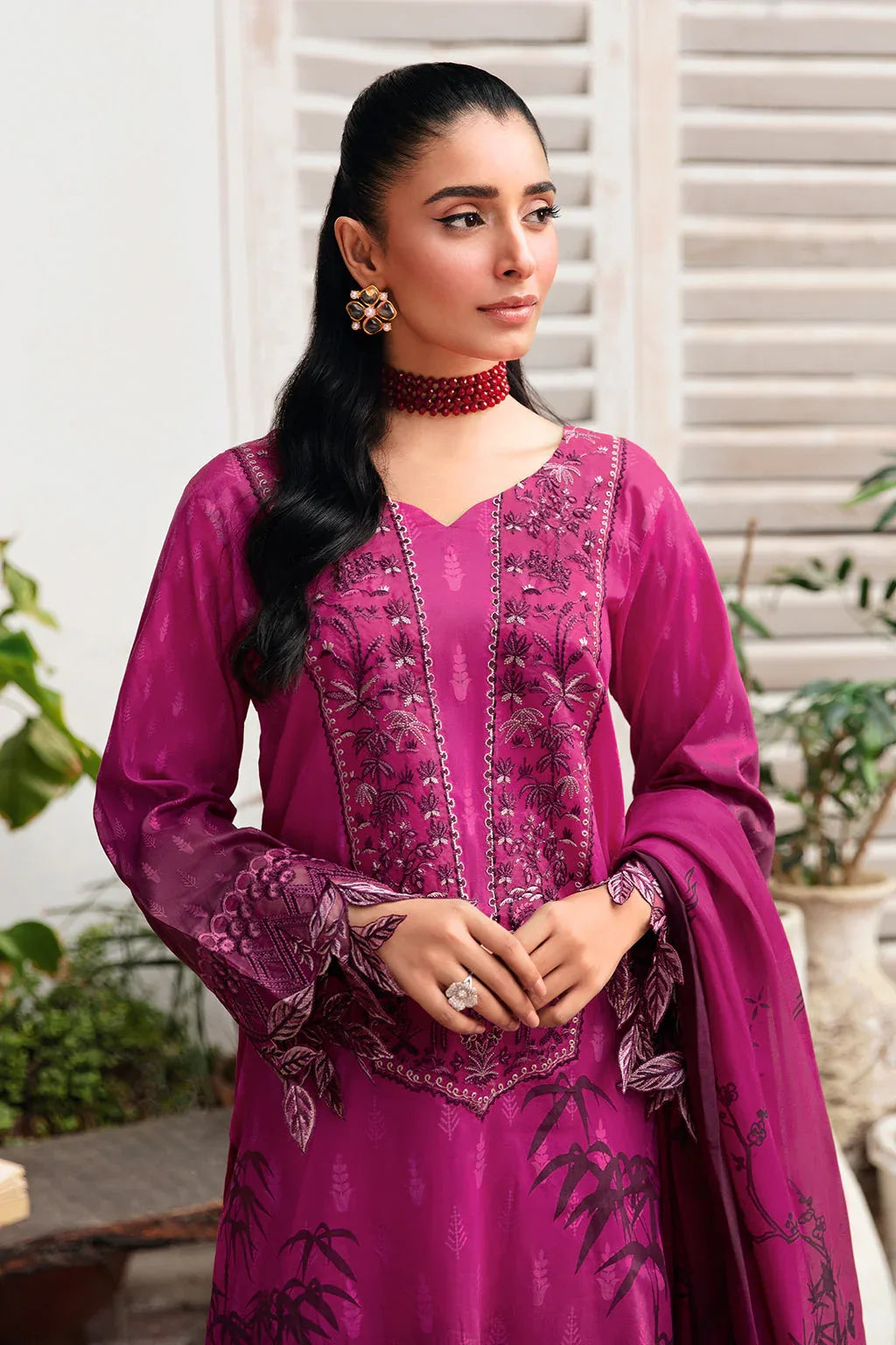Ramsha | Rangrez Lawn Collection | N-408 - Aqsa Fabrics