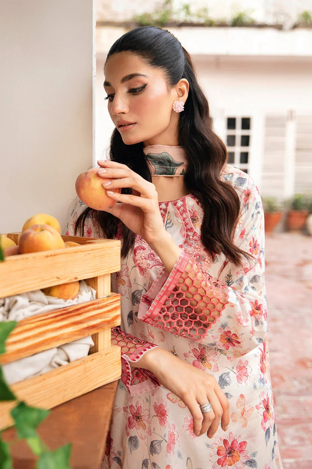 Ramsha | Rangrez Lawn Collection | N-406 - Aqsa Fabrics