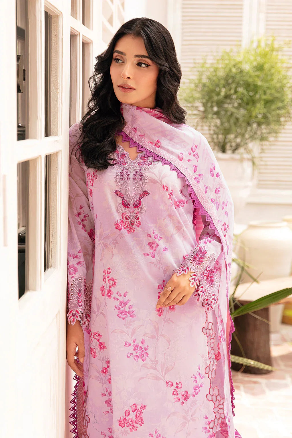 Ramsha | Rangrez Lawn Collection | N-405 - Aqsa Fabrics
