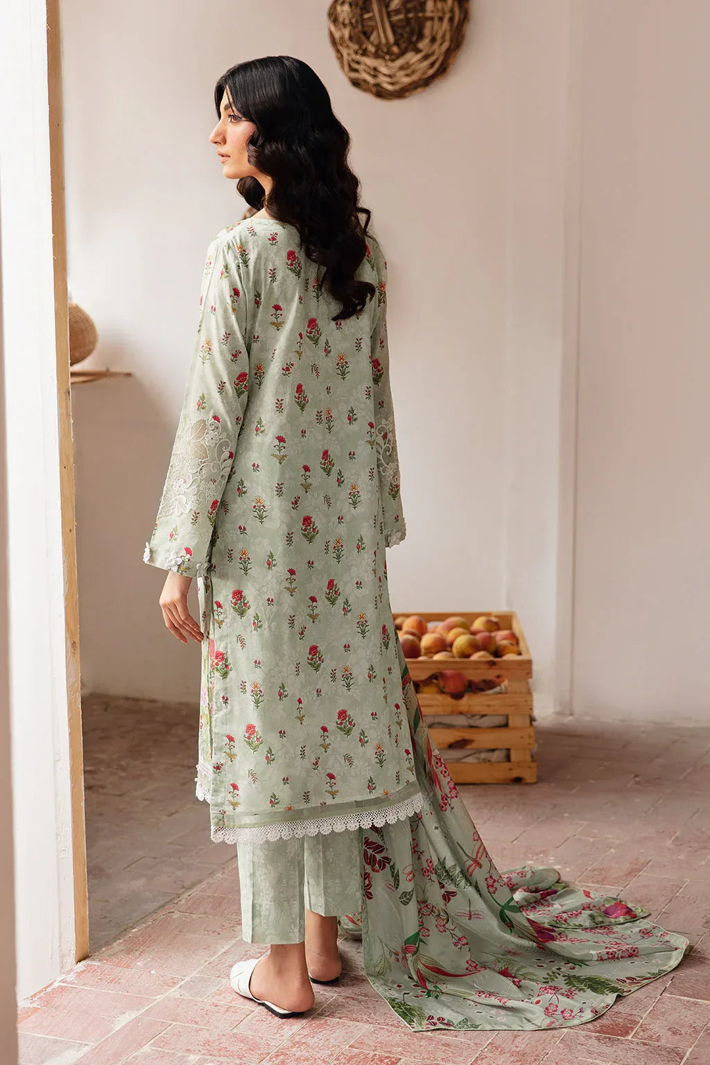 Ramsha | Rangrez Lawn Collection | N-409 - Aqsa Fabrics