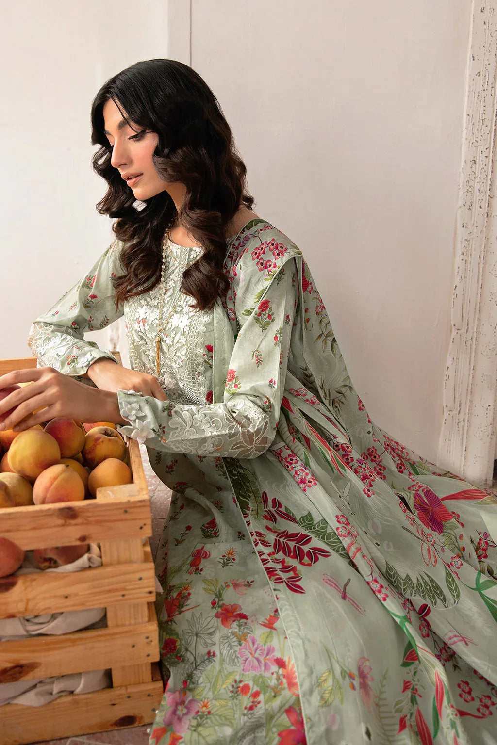 Ramsha | Rangrez Lawn Collection | N-409 - Aqsa Fabrics