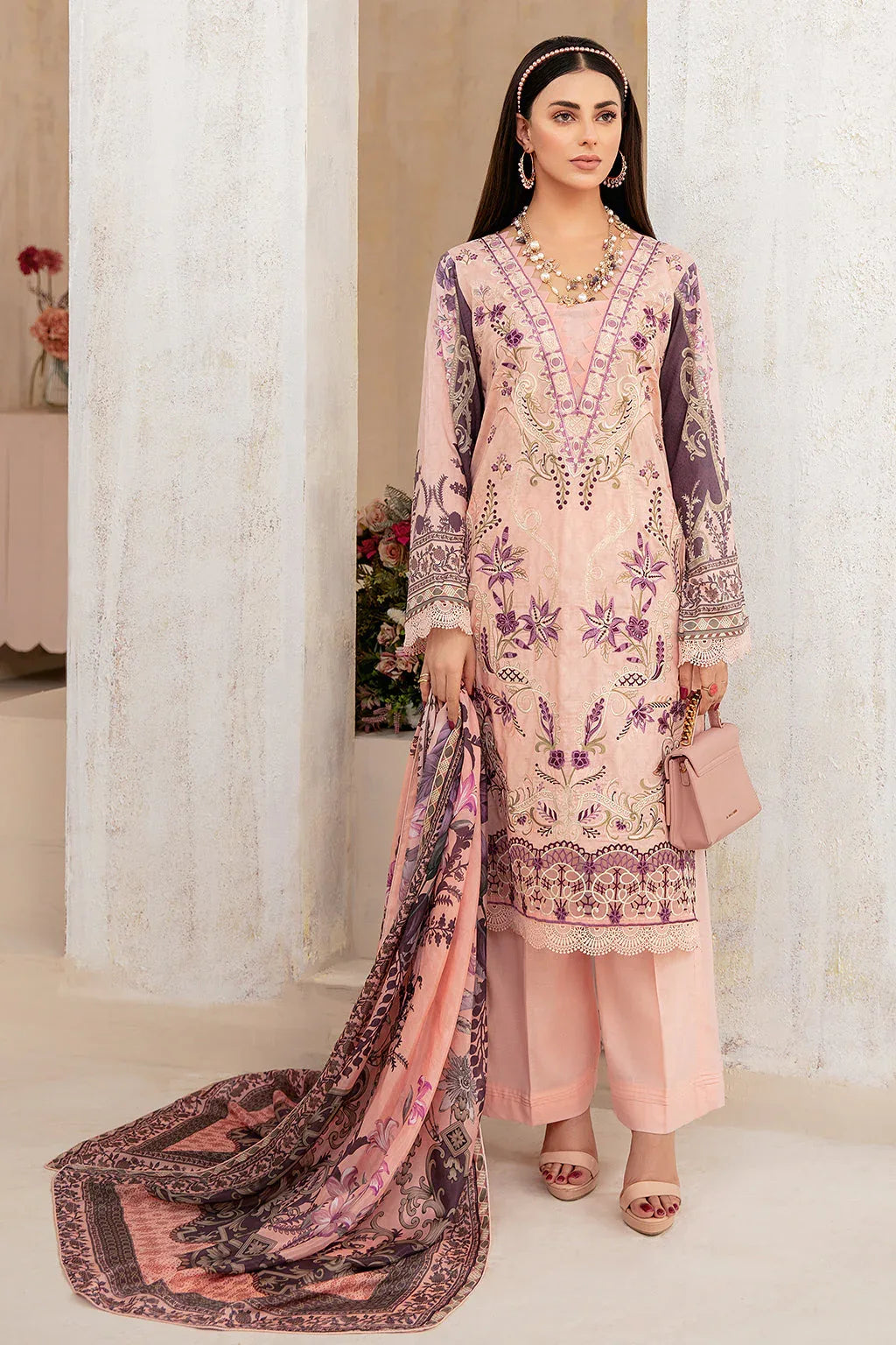 Ramsha | Rangrez Lawn Collection | N-306 - Aqsa Fabrics