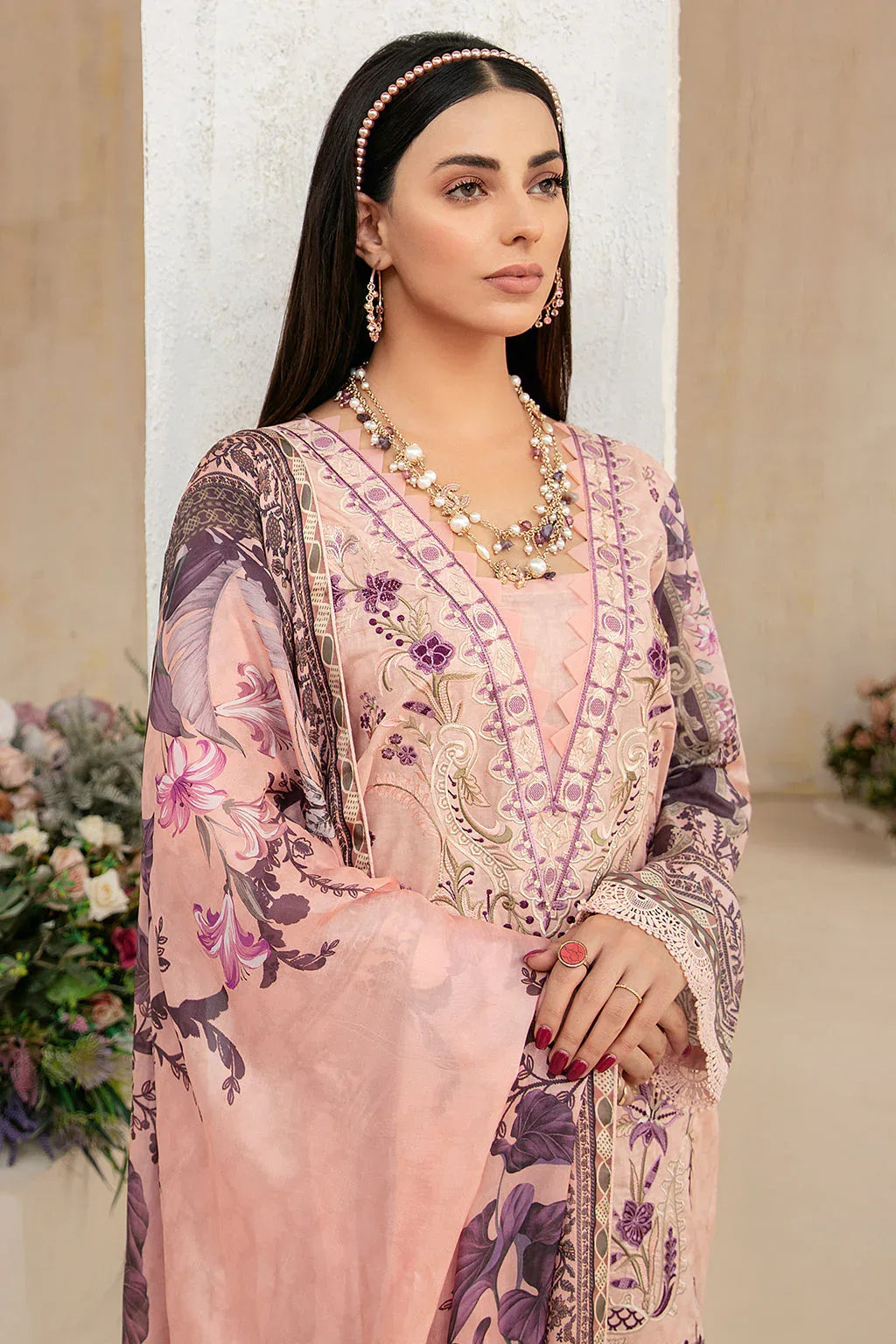 Ramsha | Rangrez Lawn Collection | N-306 - Aqsa Fabrics